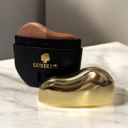 LUXELUX DWUKOLOROWY KONTURÓWKA i ROZŚWIETLACZ w SZTYFCIE 2w1