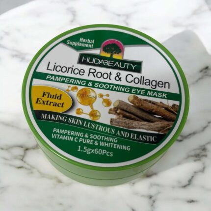 HYDRO ŻELOWE PŁATKI POD OCZY Z KORZENIEM LUKRECJI I KOLAGENEM