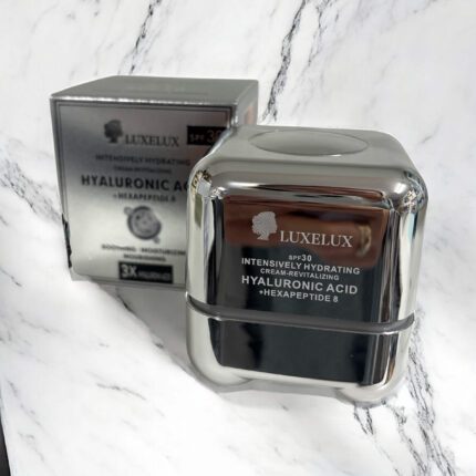Przeciwstarzeniowy krem do twarzy LUXELUX KWAS HIALURONOWY 50 g