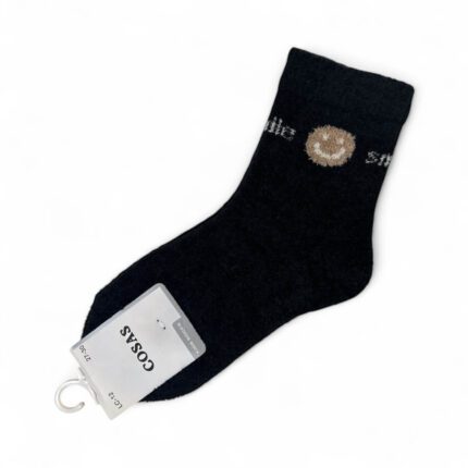 Skarpety dziecięce alpaka buźka czarna 23-26