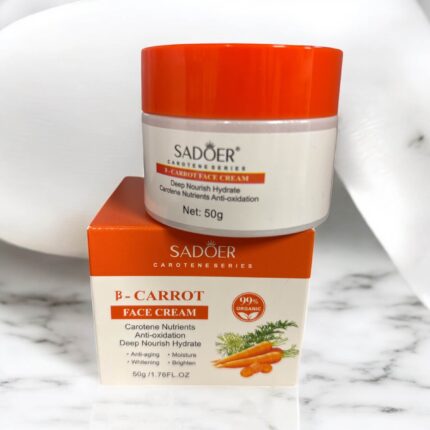 Krem do twarzy z marchewką SADOER