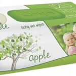 CHUSTECZKI SLEEPY NAWILŻANE DLA DZIECI JABŁKO 120SZT